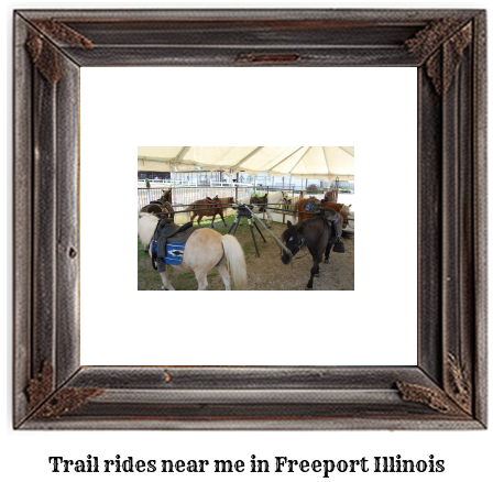 trail rides near me in Freeport, Illinois